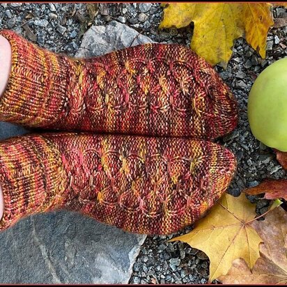 Apple Tree Socks