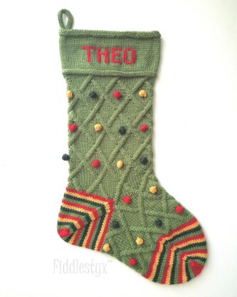 Theo Christmas Stocking