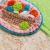 Hawthorn Handmade Knitting Basket Felt Craft Brooch Kit - 8cm 