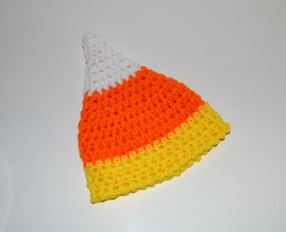 Candy Corn Halloween Hat / Pixie Hat