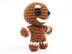 Mini Noso Gingerbread Man Crochet Pattern