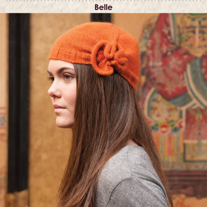 Belle Hat in Classic Elite Yarns Fresco