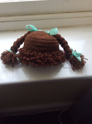 Cabbage patch hat