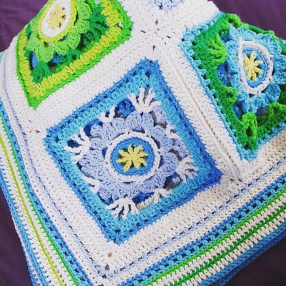 Darling Buds Of May Blanket