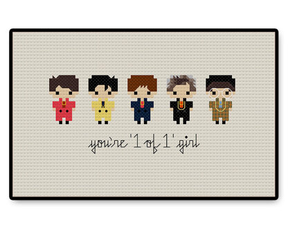 SHINee Bite Size - PDF Cross Stitch Pattern