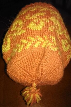 Two Color Andalusian Slouch Hat