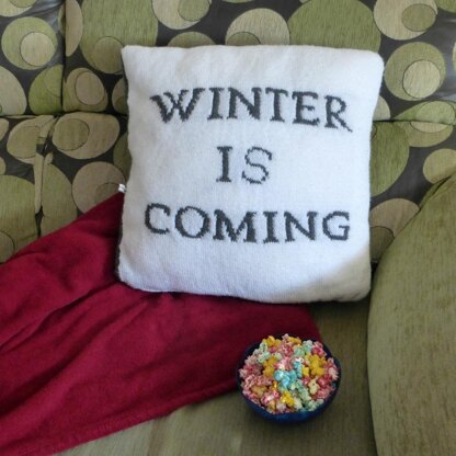 Cushion Cover "Stark, Winter is Coming"