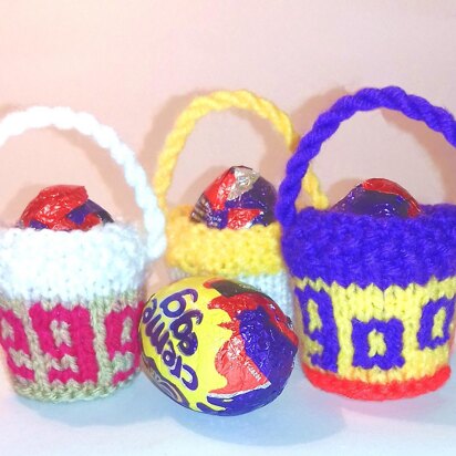 Easter Creme Egg buckets