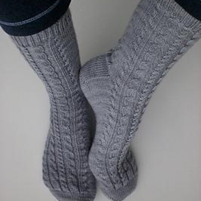 Weston Socks - knitting pattern