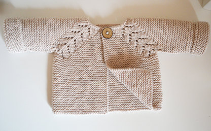 Norwegian Fir Top Down Cardi