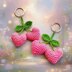 Crochet 2 Hearts Keychain Pattern – Mini Heart Bag Charm (PDF + Video)