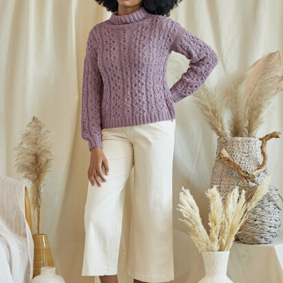 Women's Jumper Serra in Universal Yarn Wool Pop - Downloadable PDF