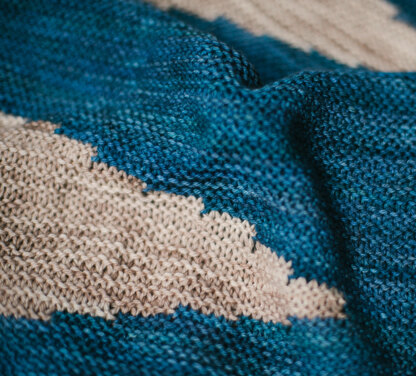 Costero Wrap in Malabrigo Arroyo - Downloadable PDF