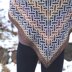 Dark Matter Triangle Shawl