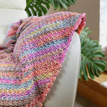 Sherbet Skies Baby Blanket