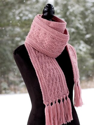 La Vie en Rose Ladies Scarf