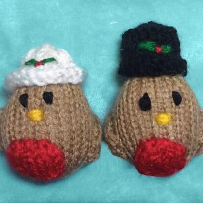 Mr and Mrs Robin Tree Decorations