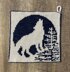 Woodland Wolf Potholder