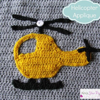 Helicopter Applique