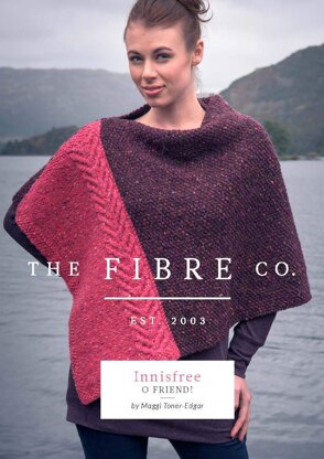 O Friend! Poncho in The Fibre Co. Arranmore - Downloadable PDF