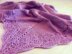 Lacy Edged Baby Blanket