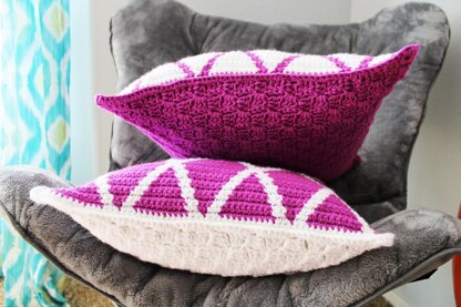 Diamond-Criss Cross Pillow