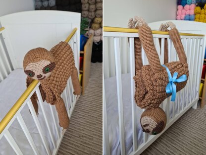 3in1 Jungle Sloth Baby Blanket