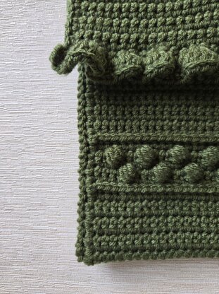 Ruffled Crossbody Purse