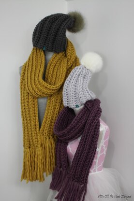 Simply Chill Hat and Scarf Set