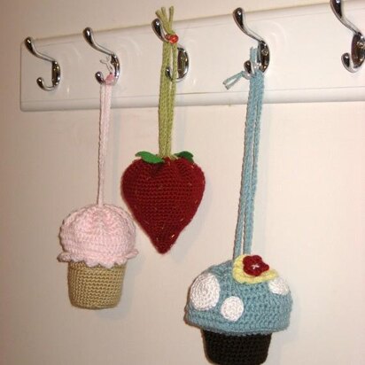 Amigurumi Drawstring Purses Pattern Set