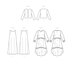 McCall's Girls' Dress, Slip Dress and Jacket M8354 - Paper Pattern, Size 7-8-10-12-14