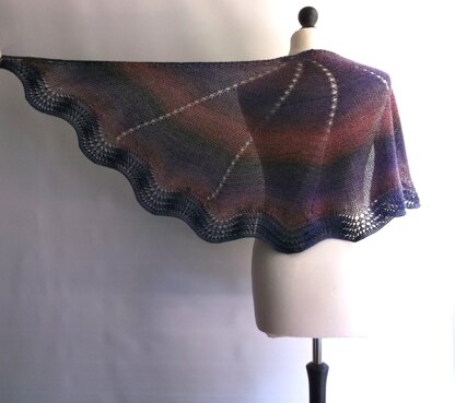 Cascade shawl 36