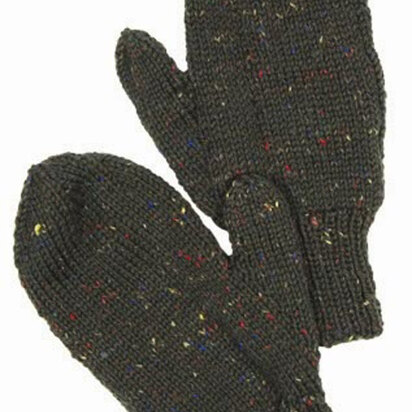 Men’s Mittens in Plymouth Galway Worsted - F264