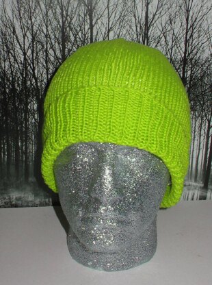 Simple Doubleknit Beanie Hat