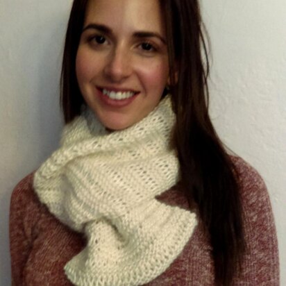 Marshmallow Infinity Scarf