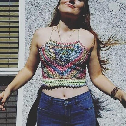 Jardinera Crop Top Bralette