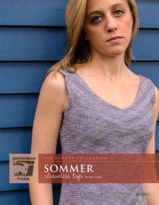 Sommer Sleeveless Top in Juniper Moon Farm Zooey