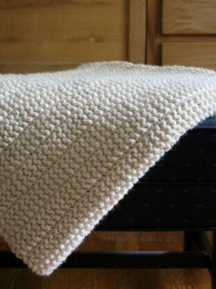 The Boulevard Blanket Knitting pattern by Fifty Four Ten Studio