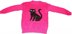Childrens & Adults Black Cat Jumper