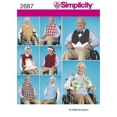 Simplicity Crafts 2687 - Paper Pattern, Size OS ONE SIZE