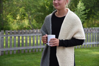 Rowan Two Color Shawl Wrap