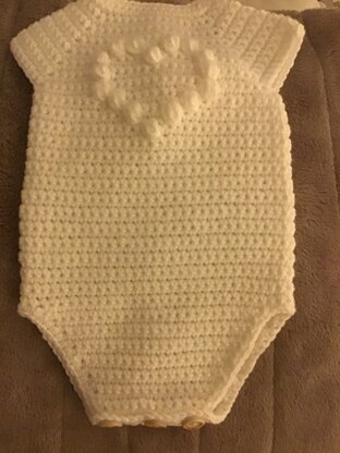 Heart Baby Romper