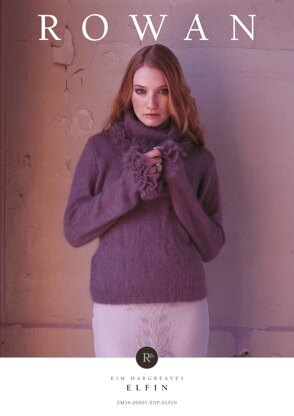 Elfin Sweater & Cardigan in Rowan Kidsilk Haze & Felted Tweed DK - Downloadable PDF