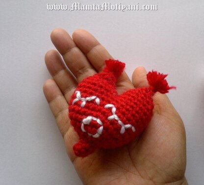 Mrs. Heart Amigurumi