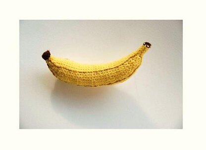 Banana Crochet Pattern, Banana Amigurumi, Fruit Crochet Pattern, Fruit Amigurumi