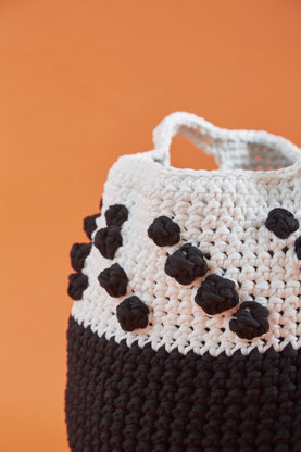 Tidy Up Storage Baskets - Free Crochet Pattern For Home in Paintbox Yarns Recycled T-Shirt