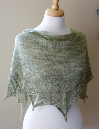 Fern Leaf Shawl