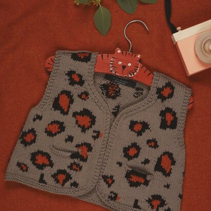 Roar Gilet in Erika Knight Gossypium Cotton - Downloadable PDF