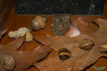 Oak Leaf & Acorn Cowl