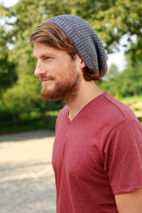 Man's Hat in Schachenmayr Catania Denim - S9353 - Downloadable PDF